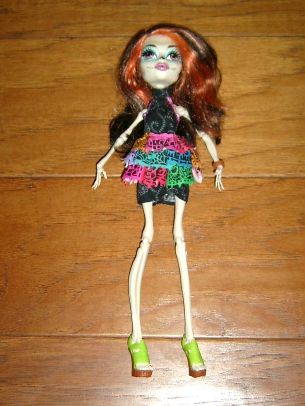 Mattel Monster High Doll Skelita Calaveras Doll Skeleton